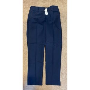 LOFT Navy Ankle Pants NWOT